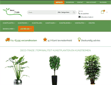 Tablet Screenshot of deco-trade.nl